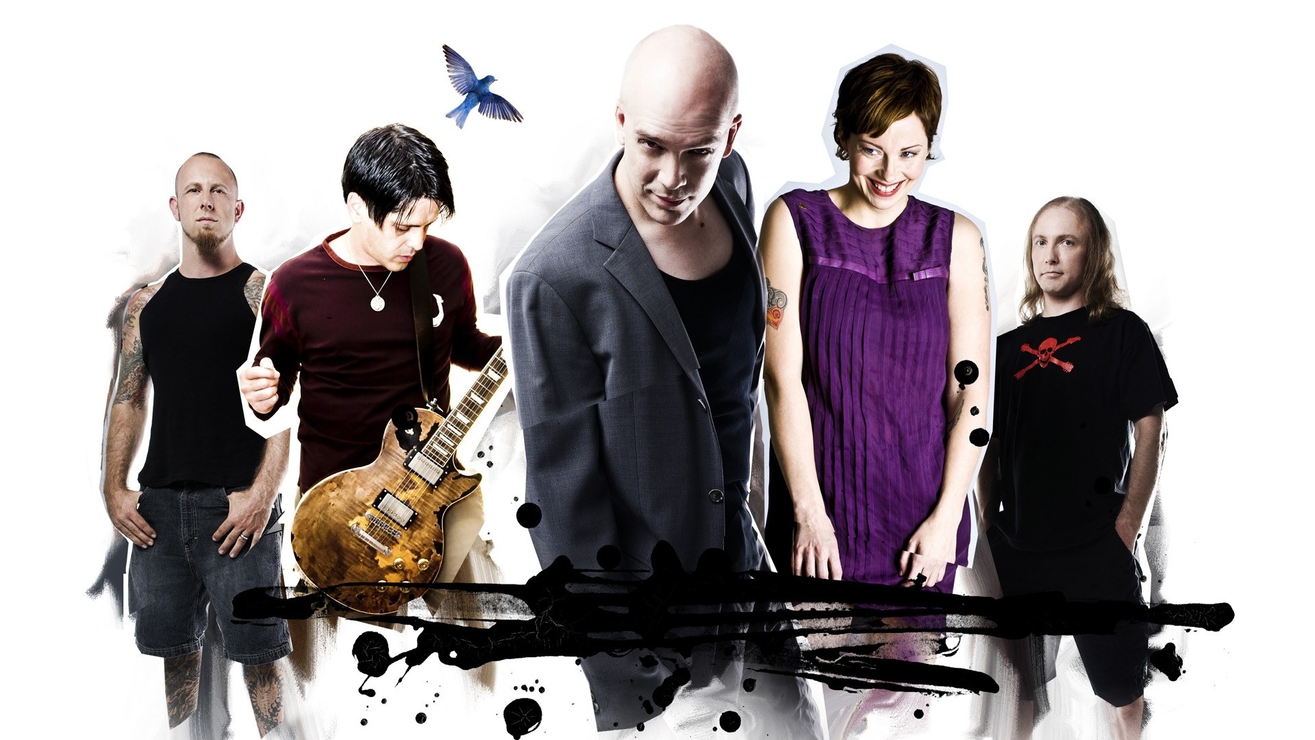 band members with guitar
