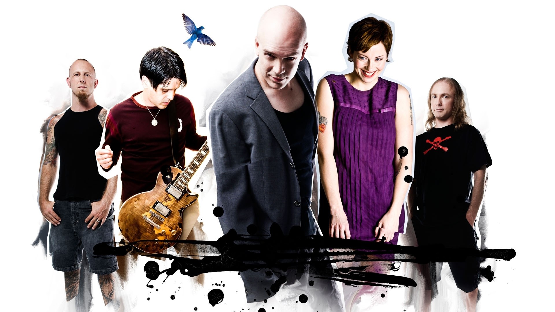 band members with guitar