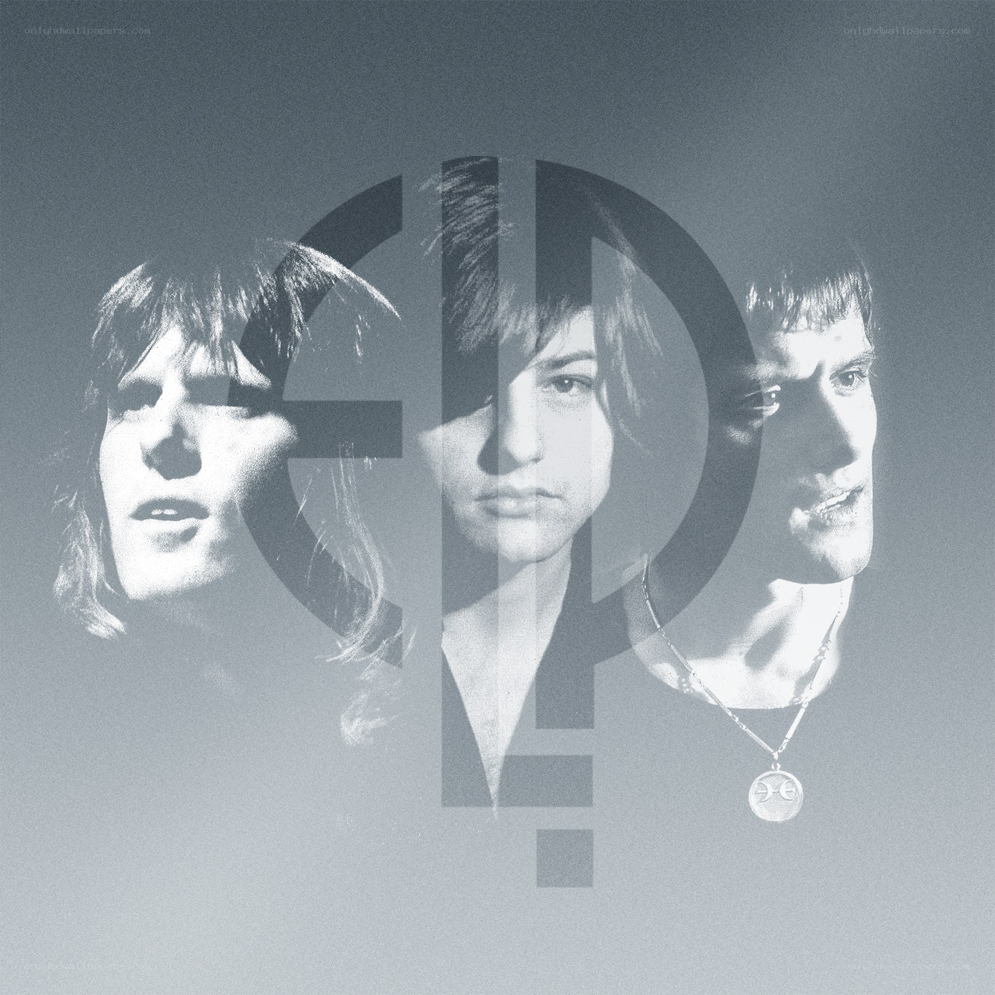 band members with logo overlay