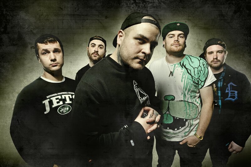 band of five men