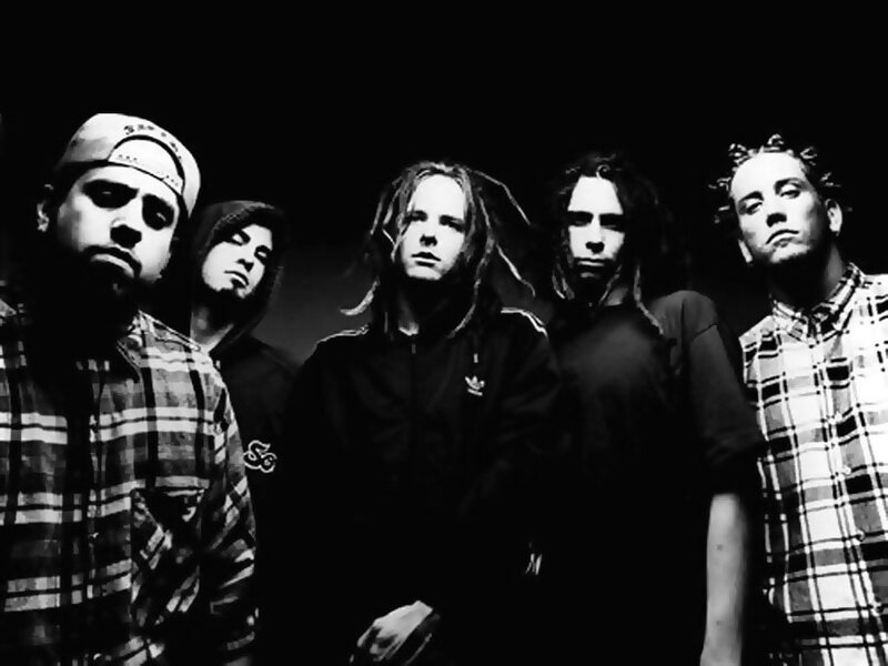 band of five men