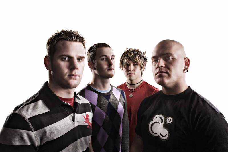 band of four men