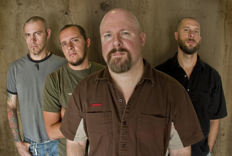band of four men