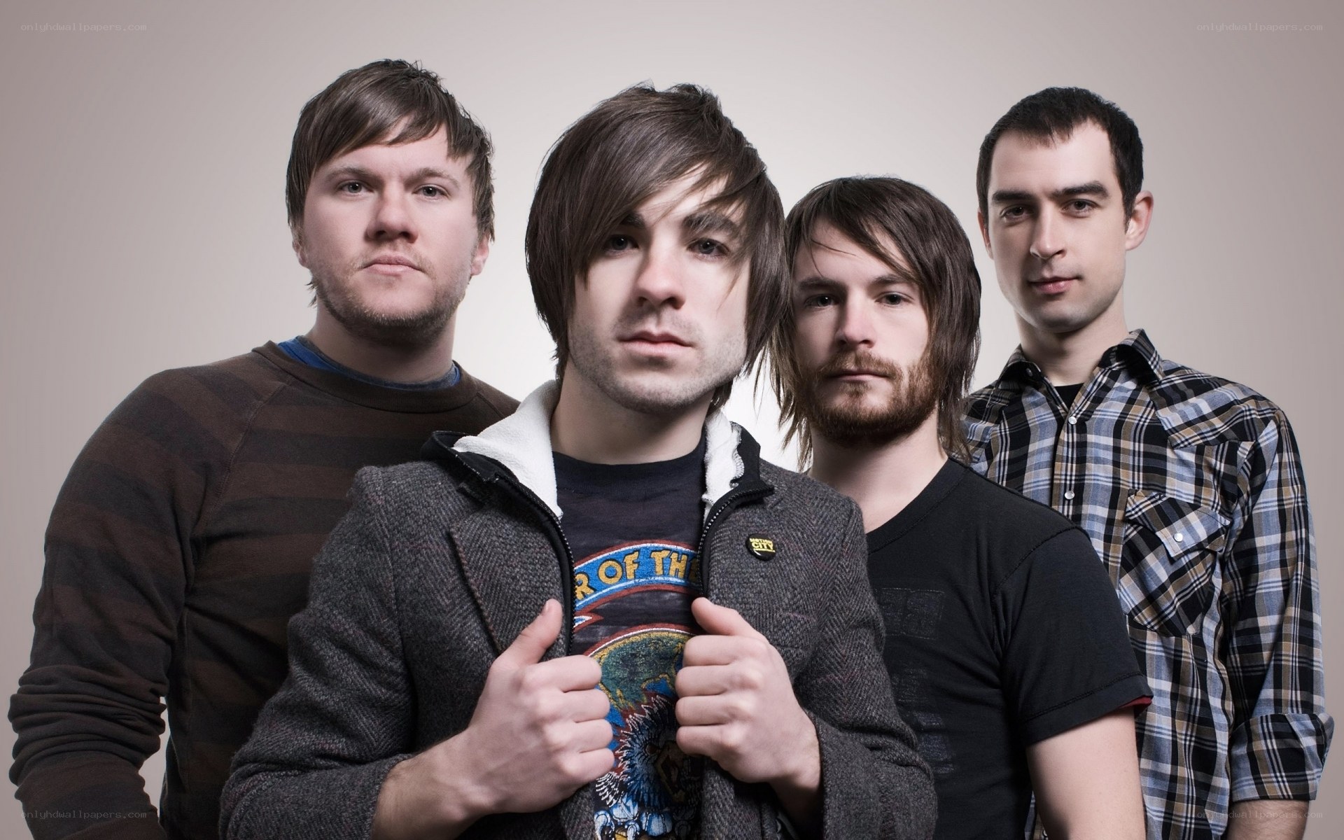 band of four men