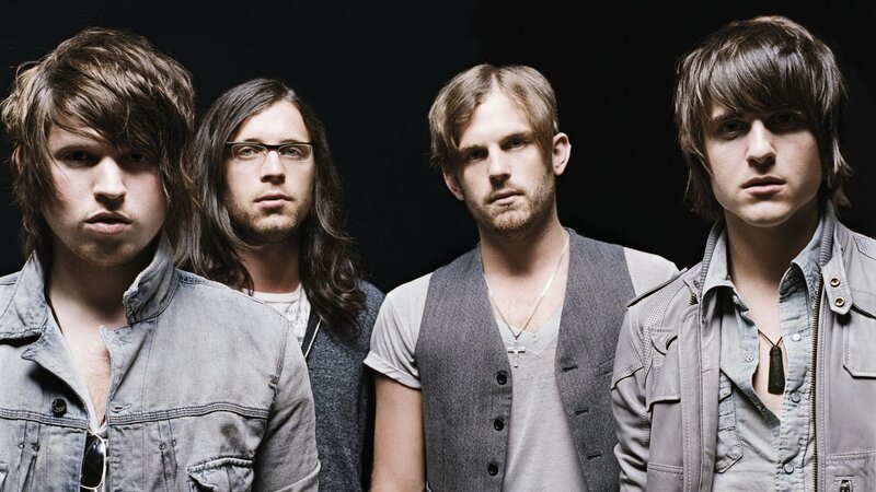 band of four young men
