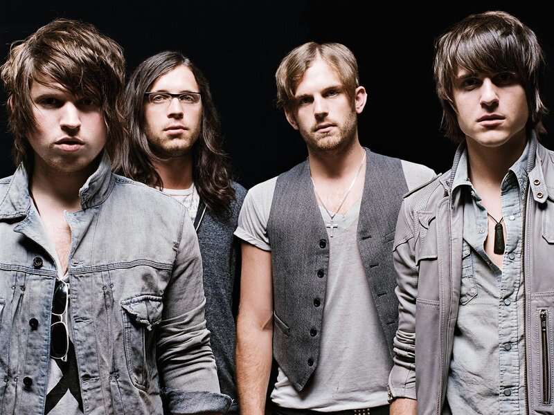 band of four young men
