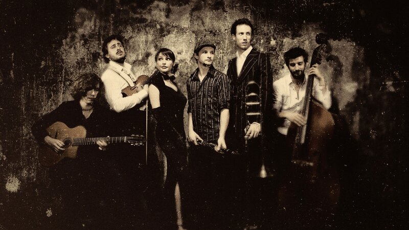 band of musicians with instruments