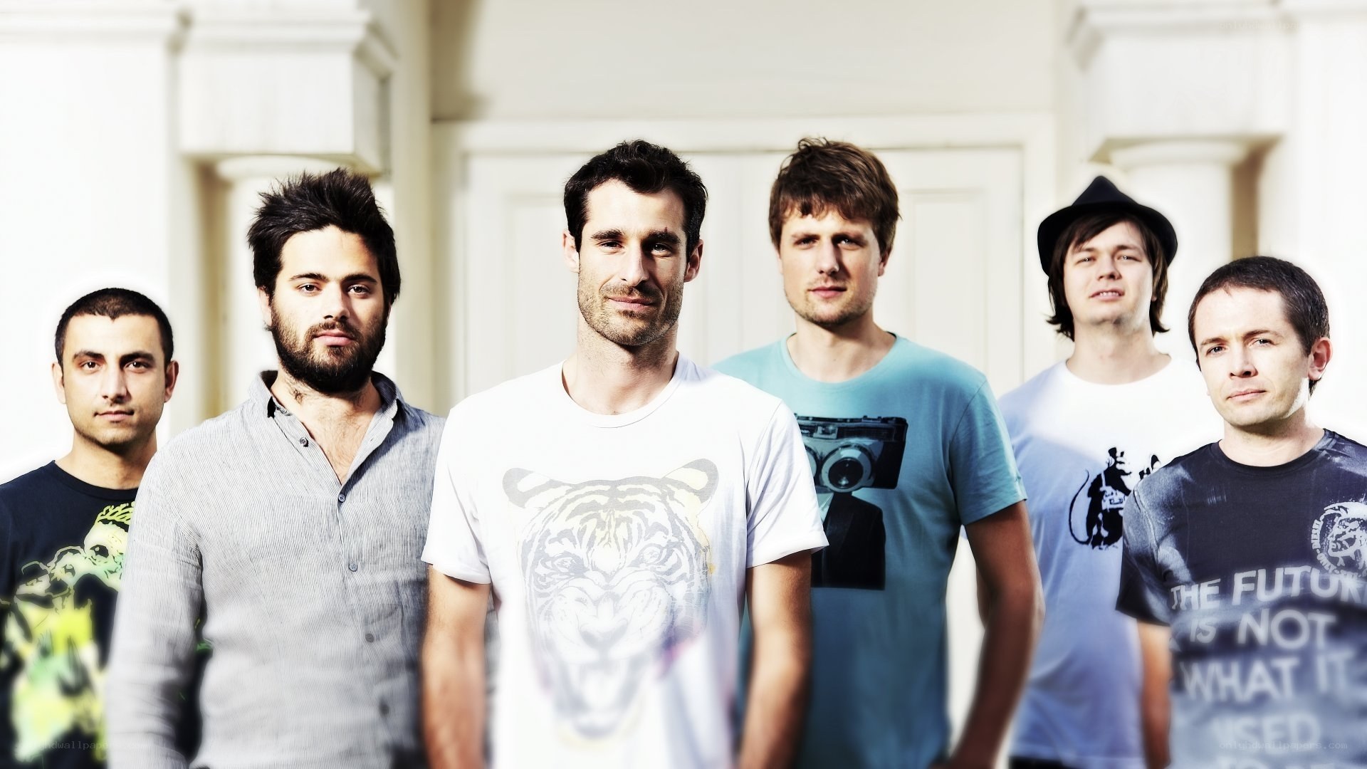 band of six men