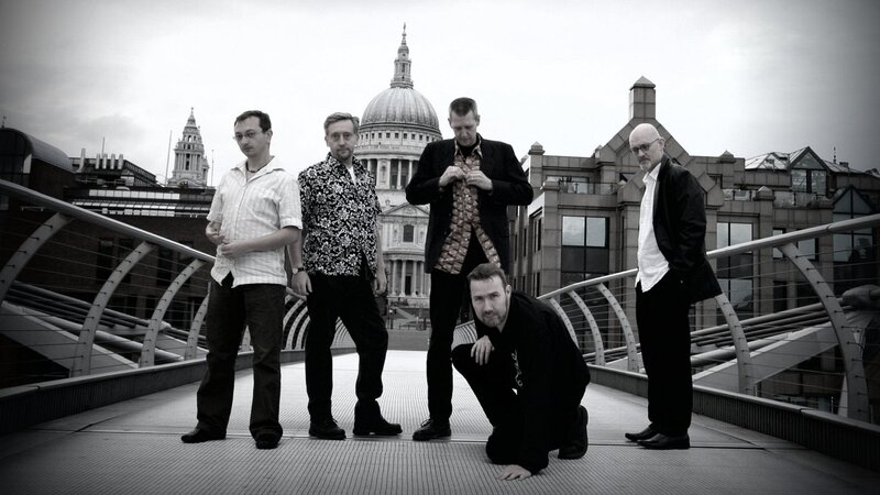 band on a bridge in london