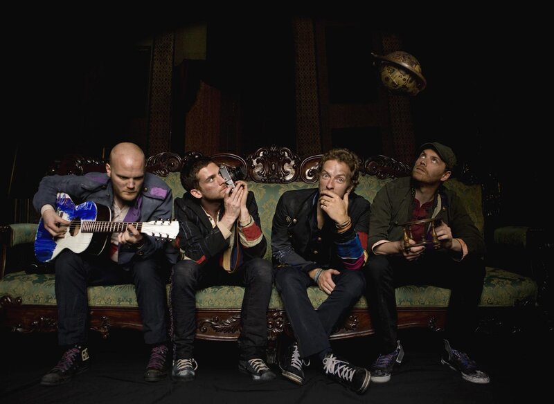 band on a couch