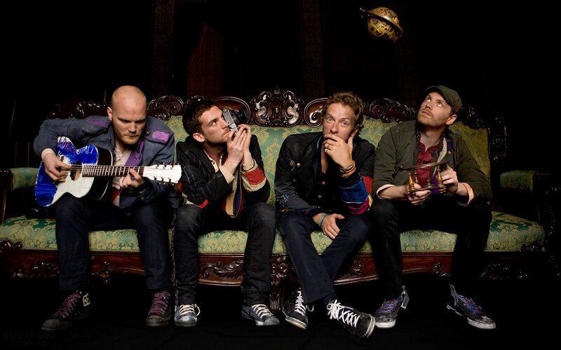 band on ornate couch