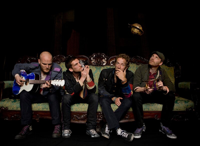 band on ornate couch