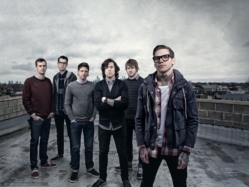 Band on Rooftop — Gray, Dramatic, Photograph