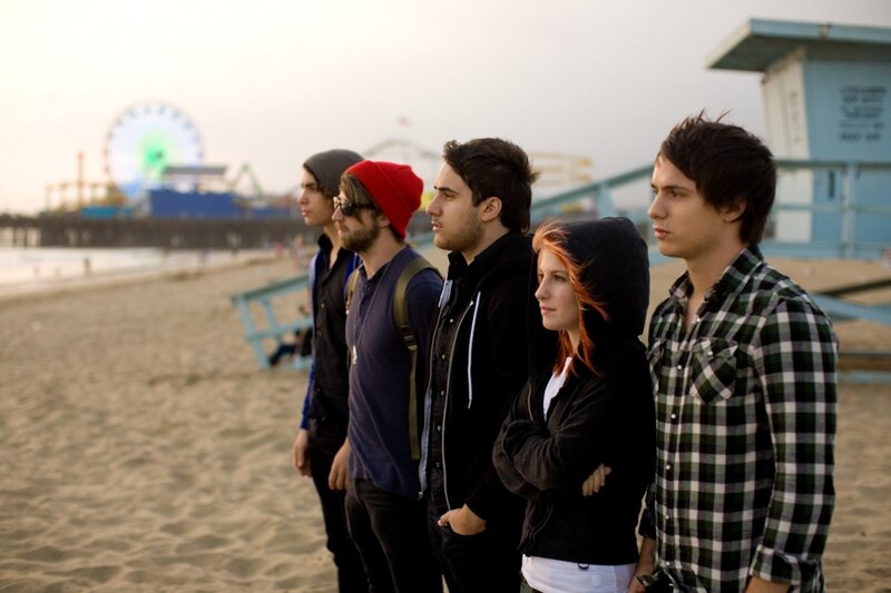 band on the beach