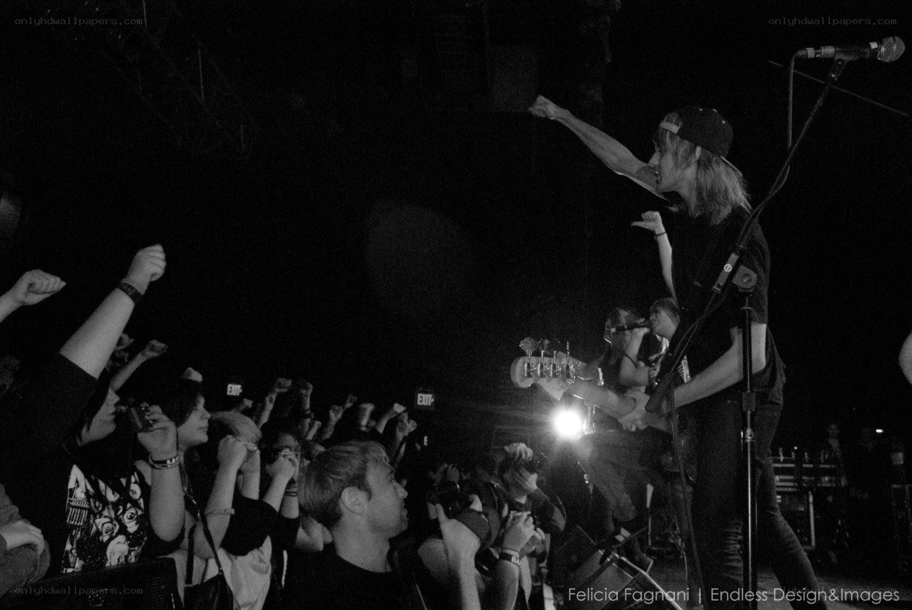 Band performing at a concert