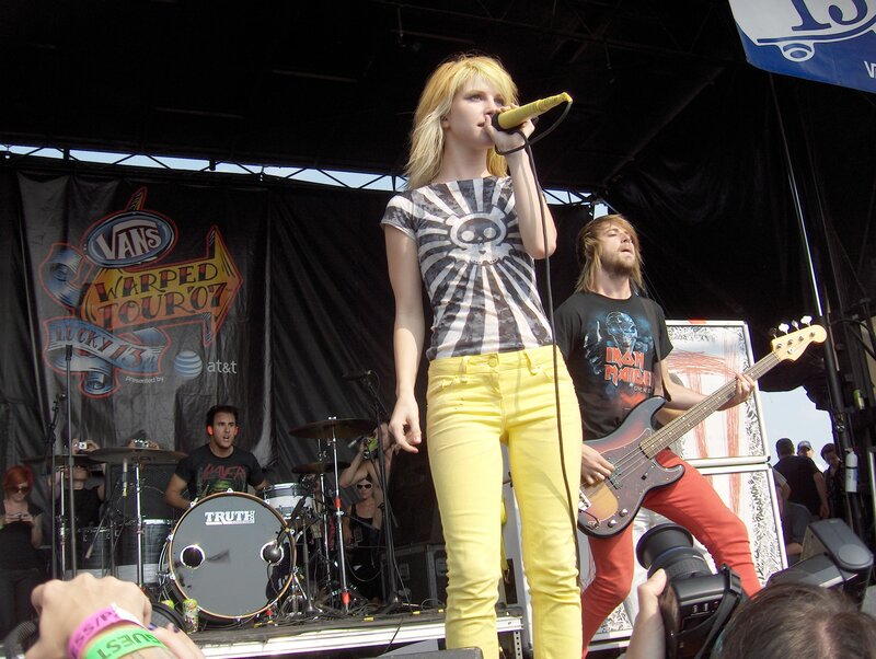 band performing at festival