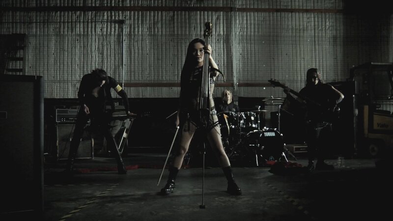 band performing in warehouse