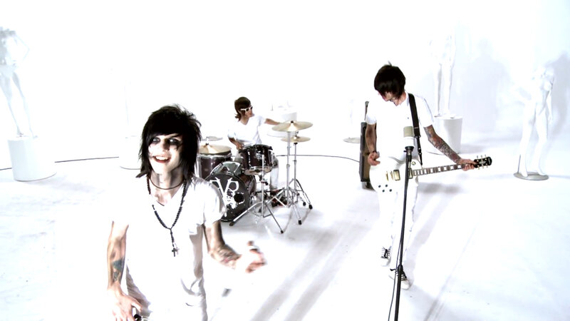 Band Performing in White Room
