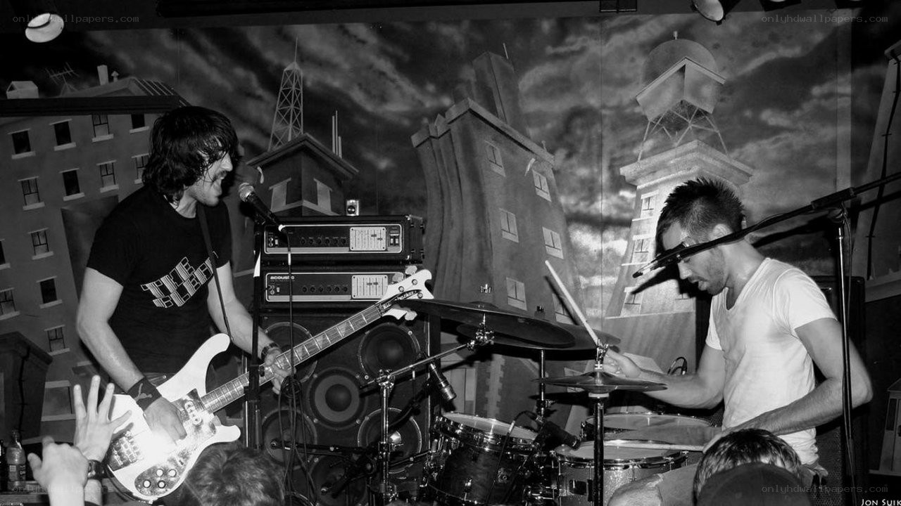 band performing live on stage