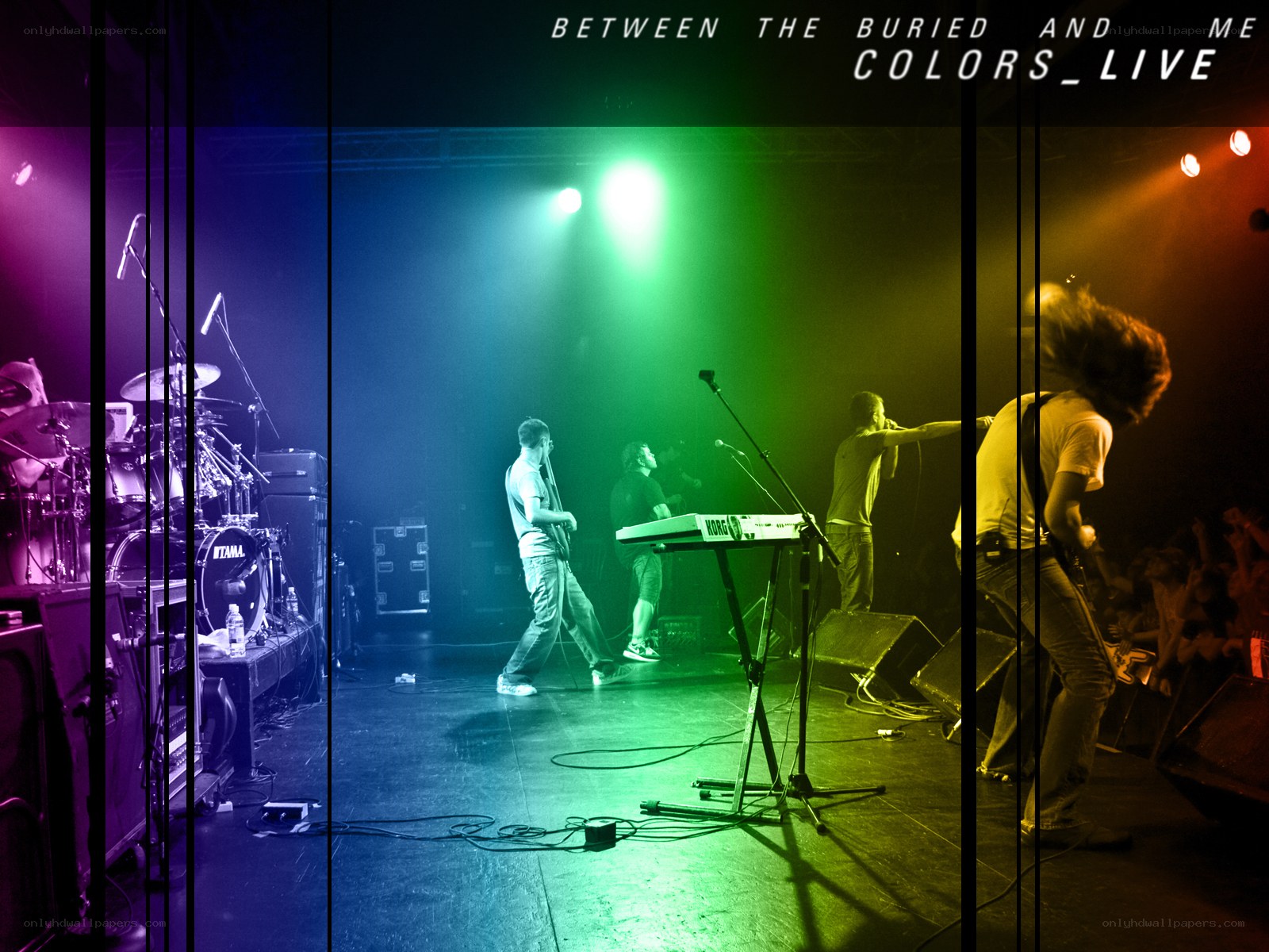 band performing live on stage