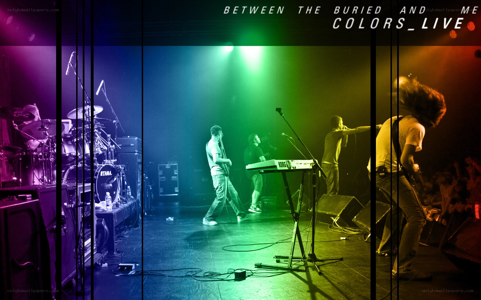 band performing live on stage