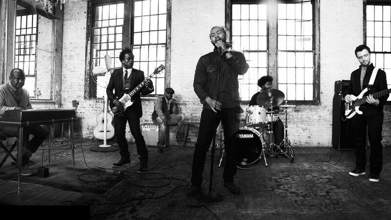 Band Performing Music — Black, Focused