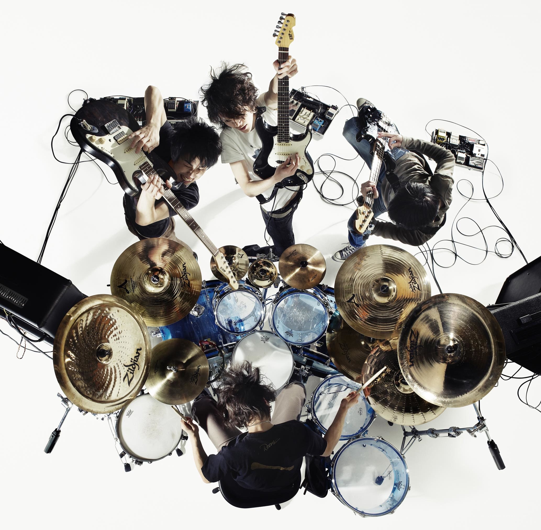 band performing music