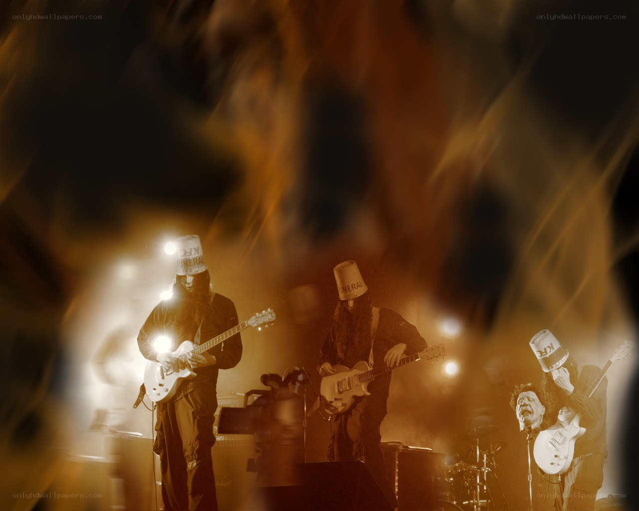 band performing on stage
