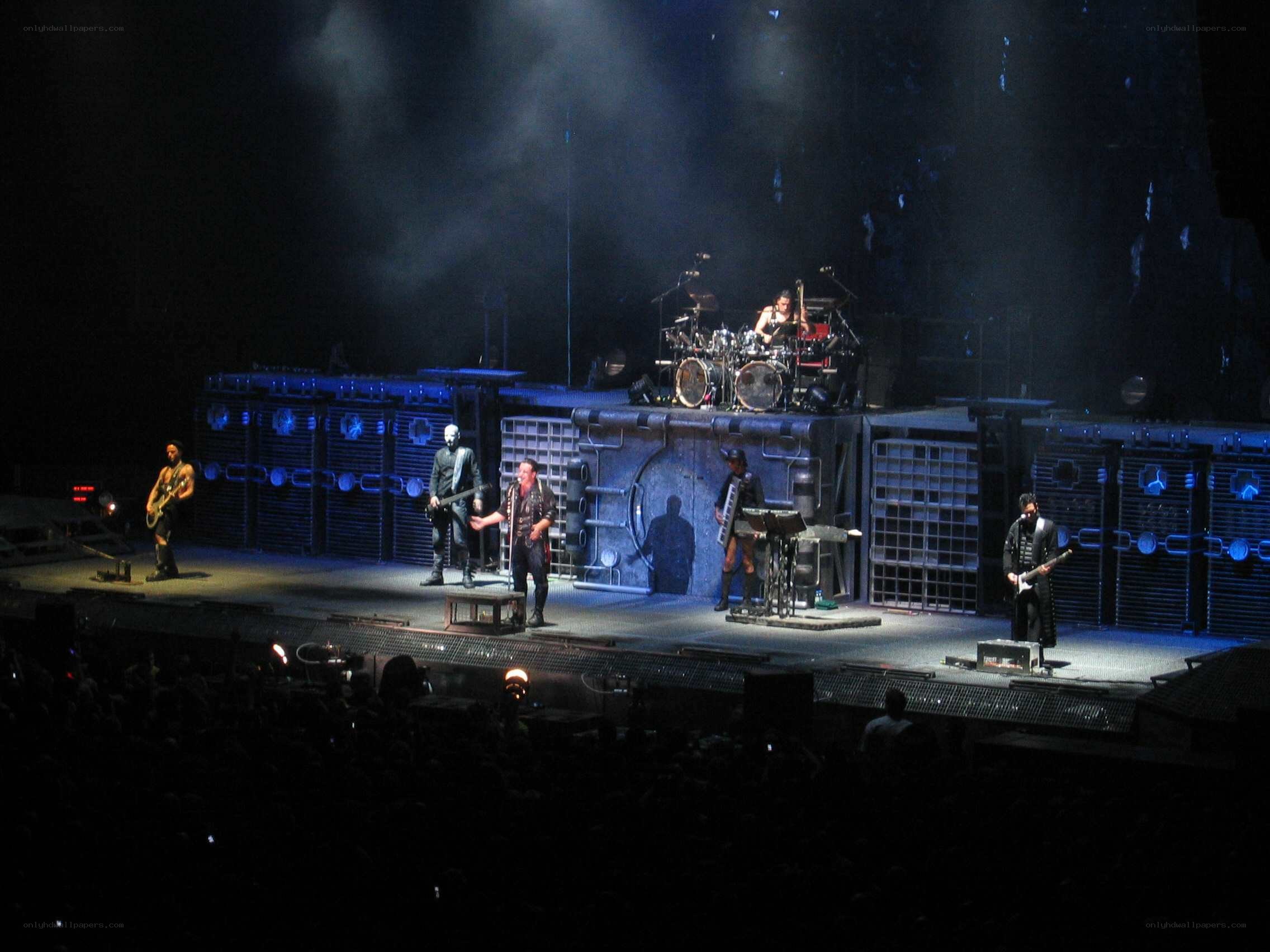 band performing on stage