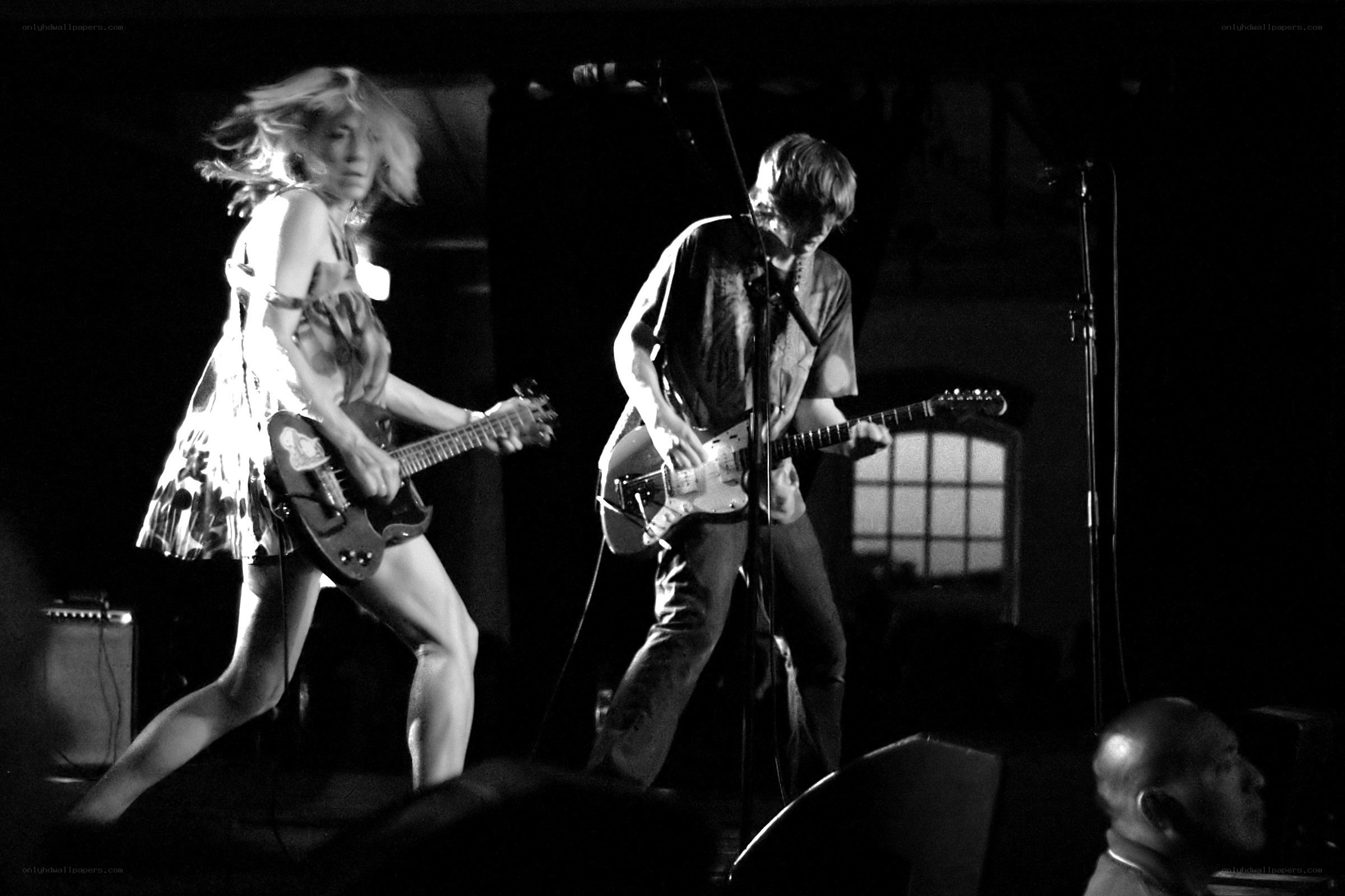 Band performing on stage