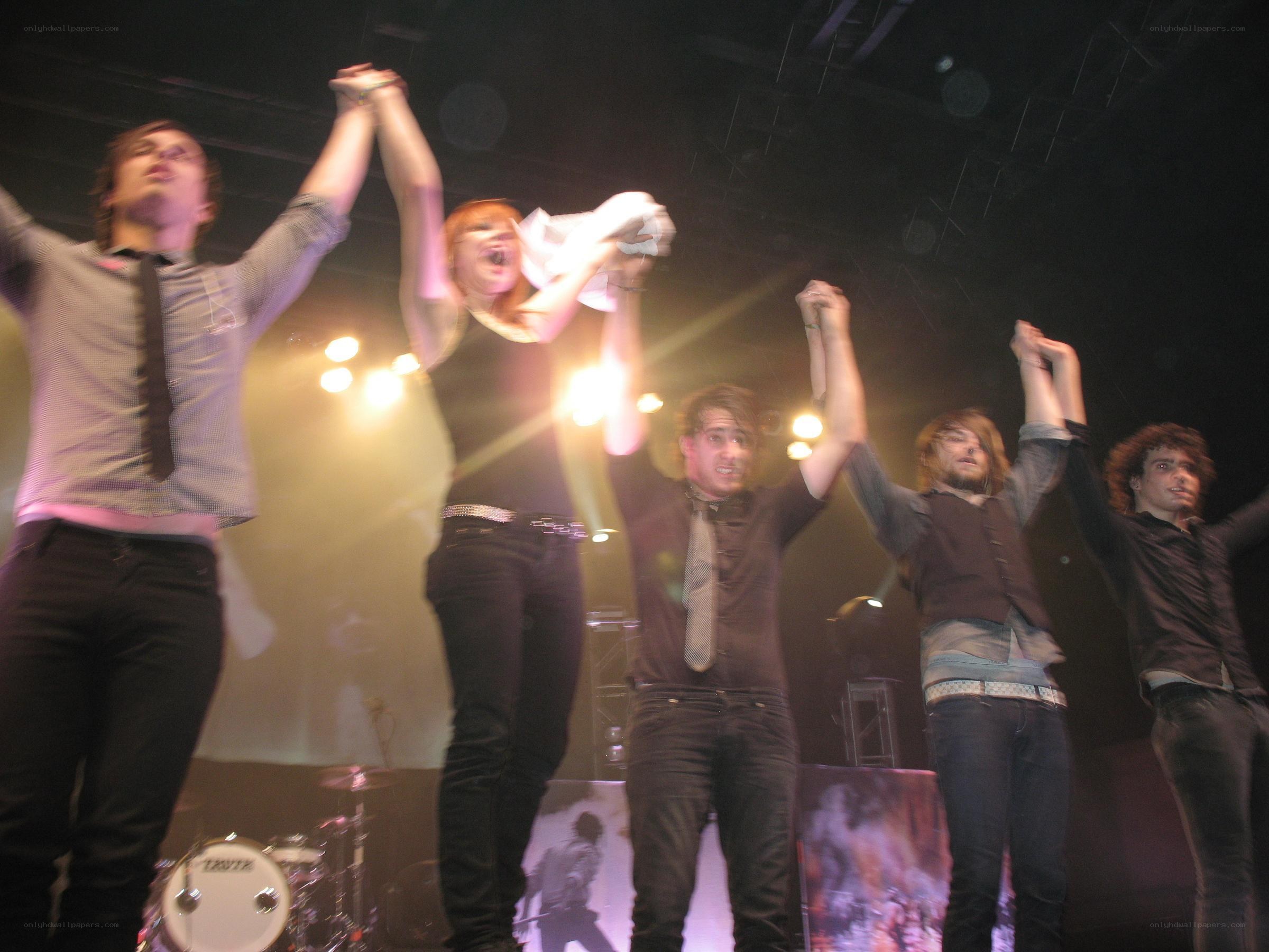 band performing on stage