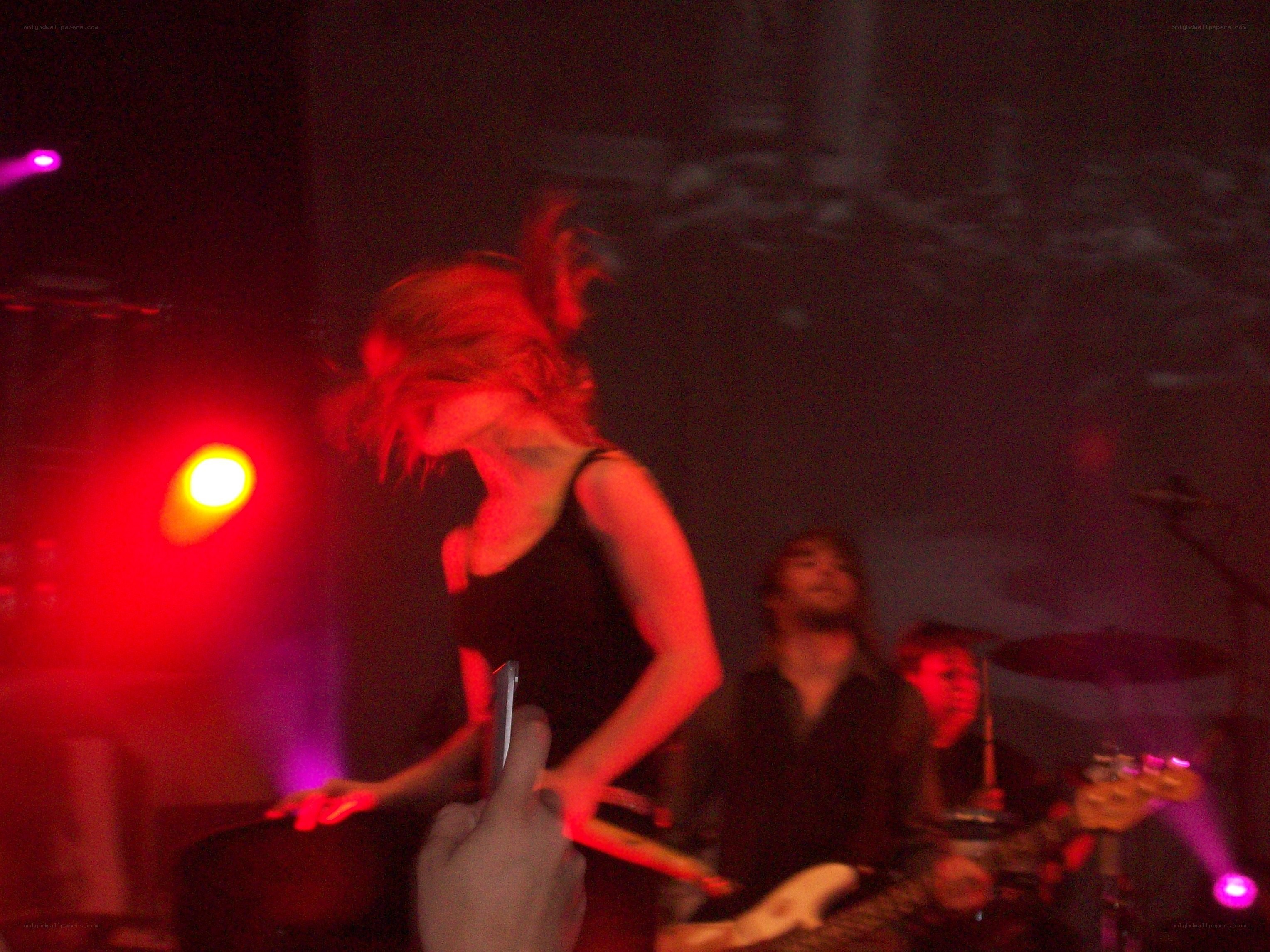band performing on stage