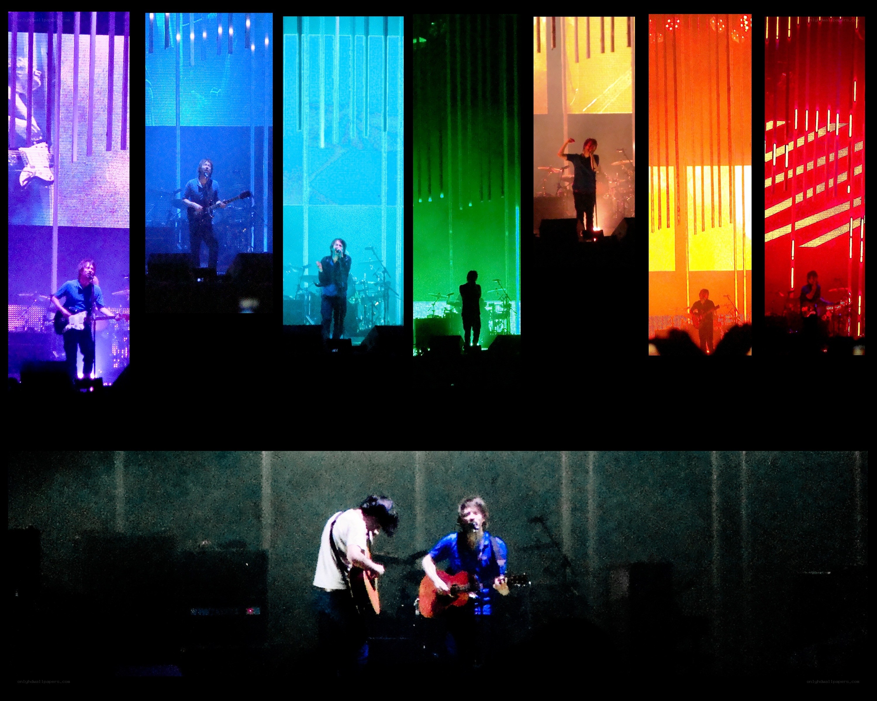 band performing on stage