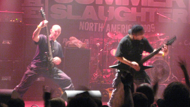 band performing on stage