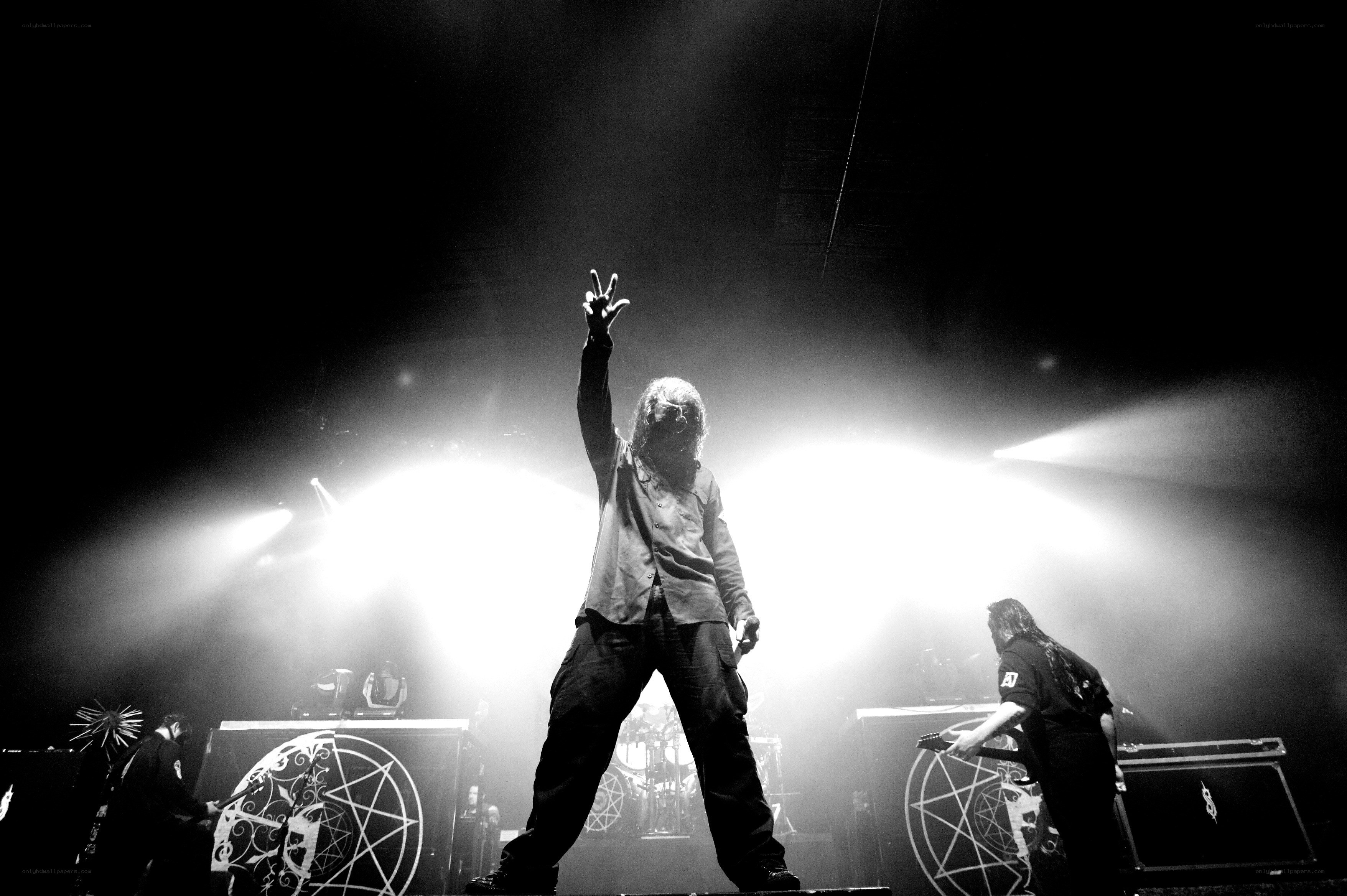 Band performing on stage