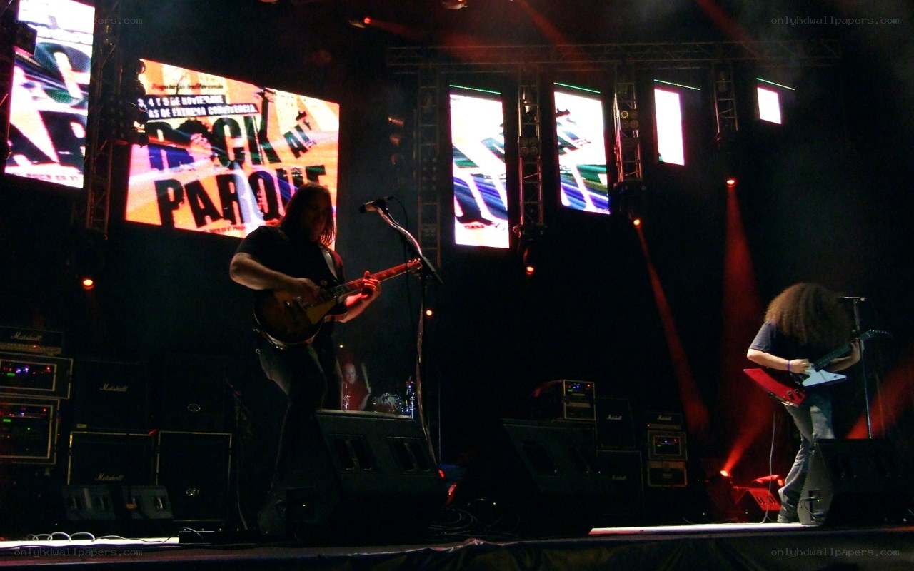 band performing on stage