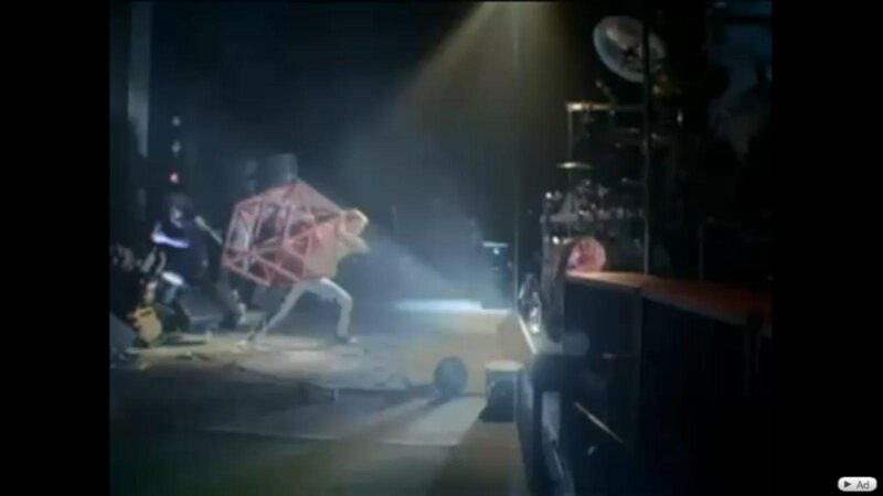 Band performing on stage