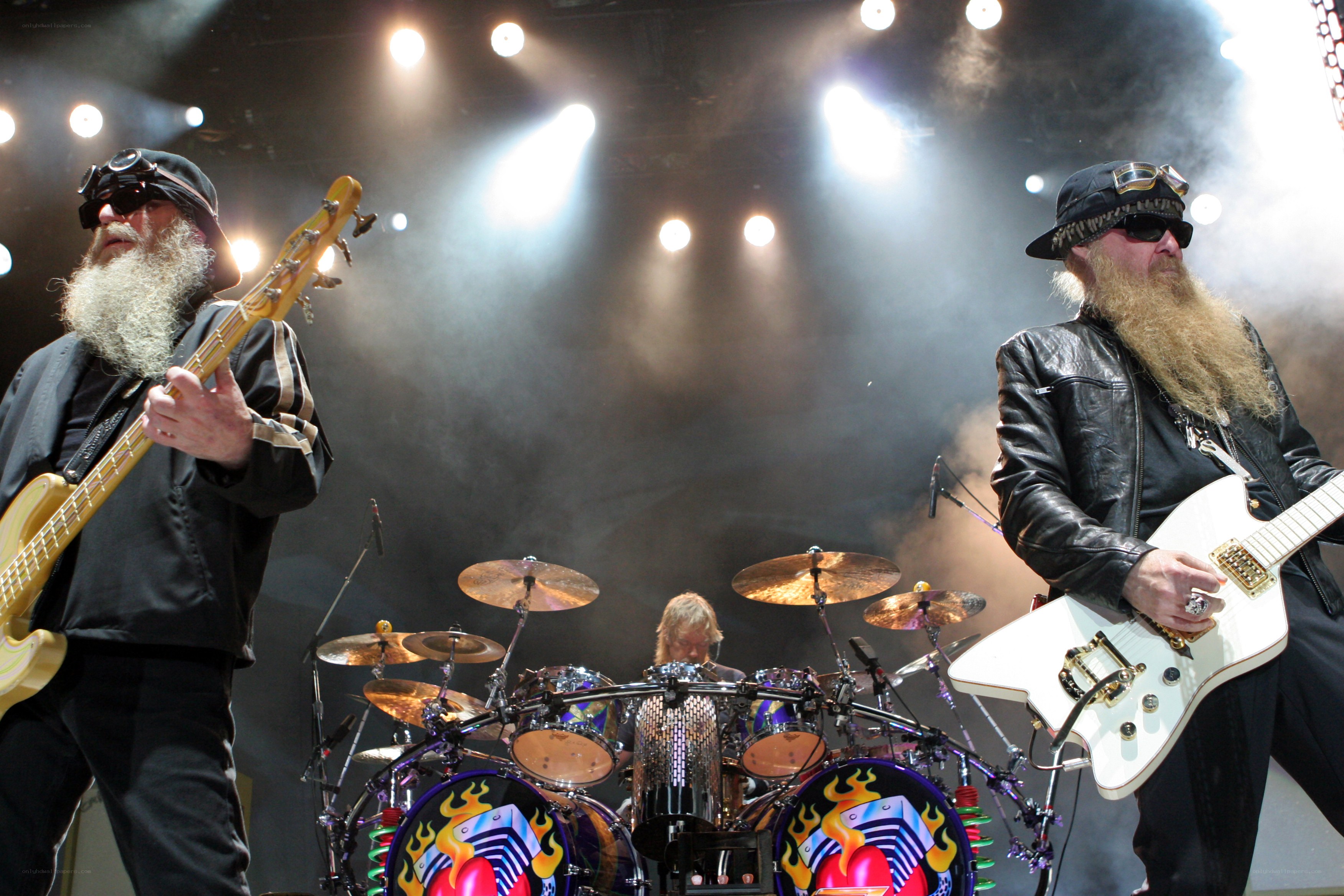 band performing on stage