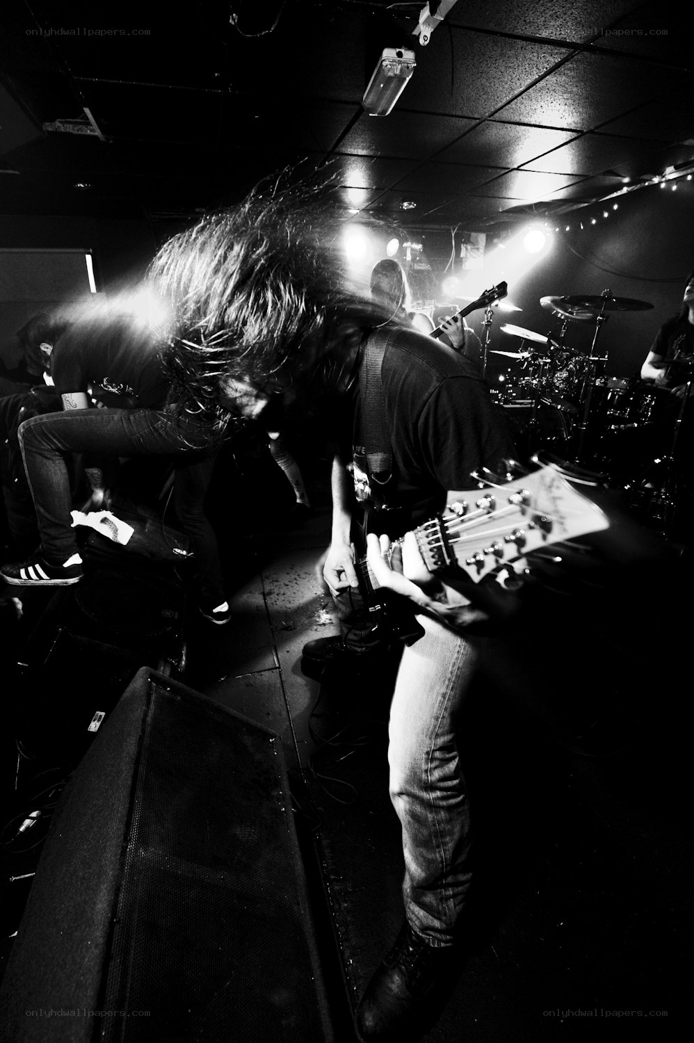 band performing on stage