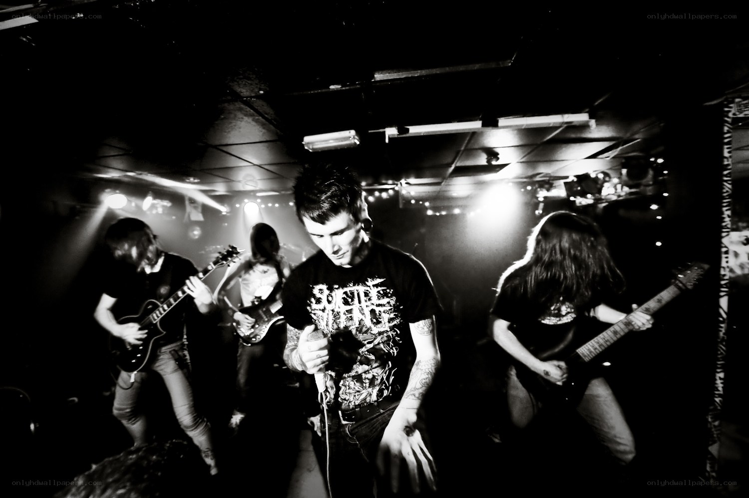 band performing on stage