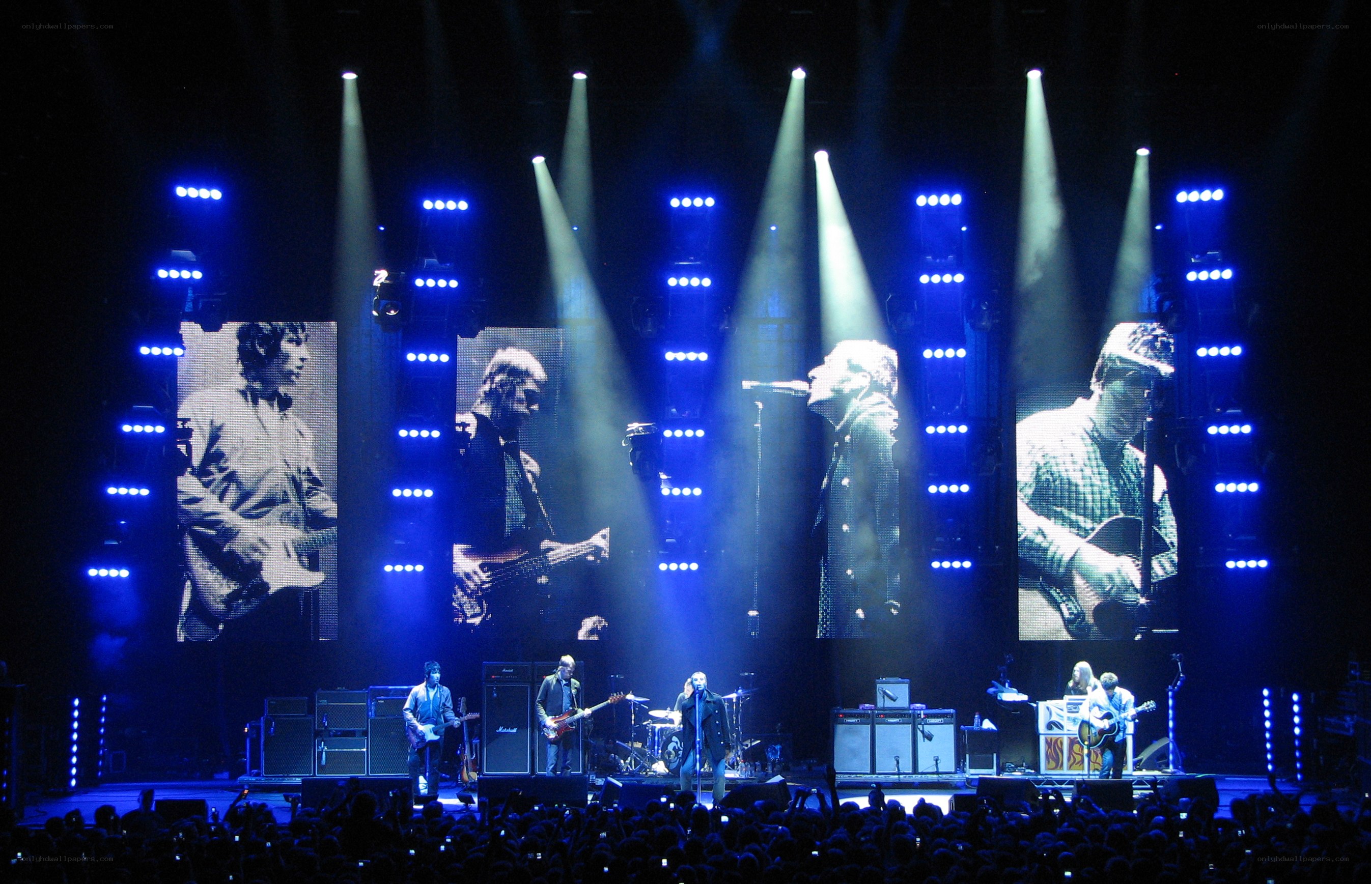 band performing on stage