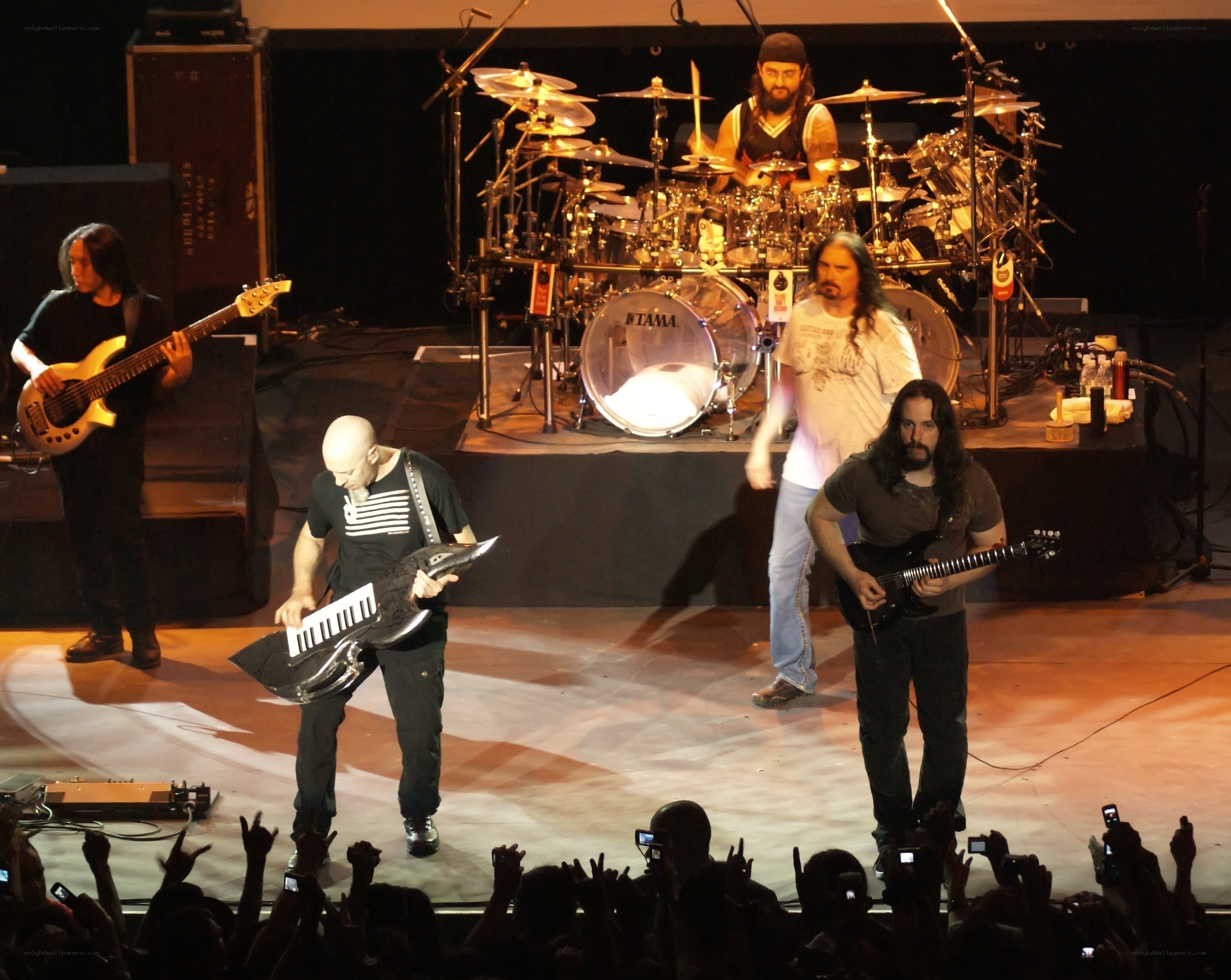 band performing on stage