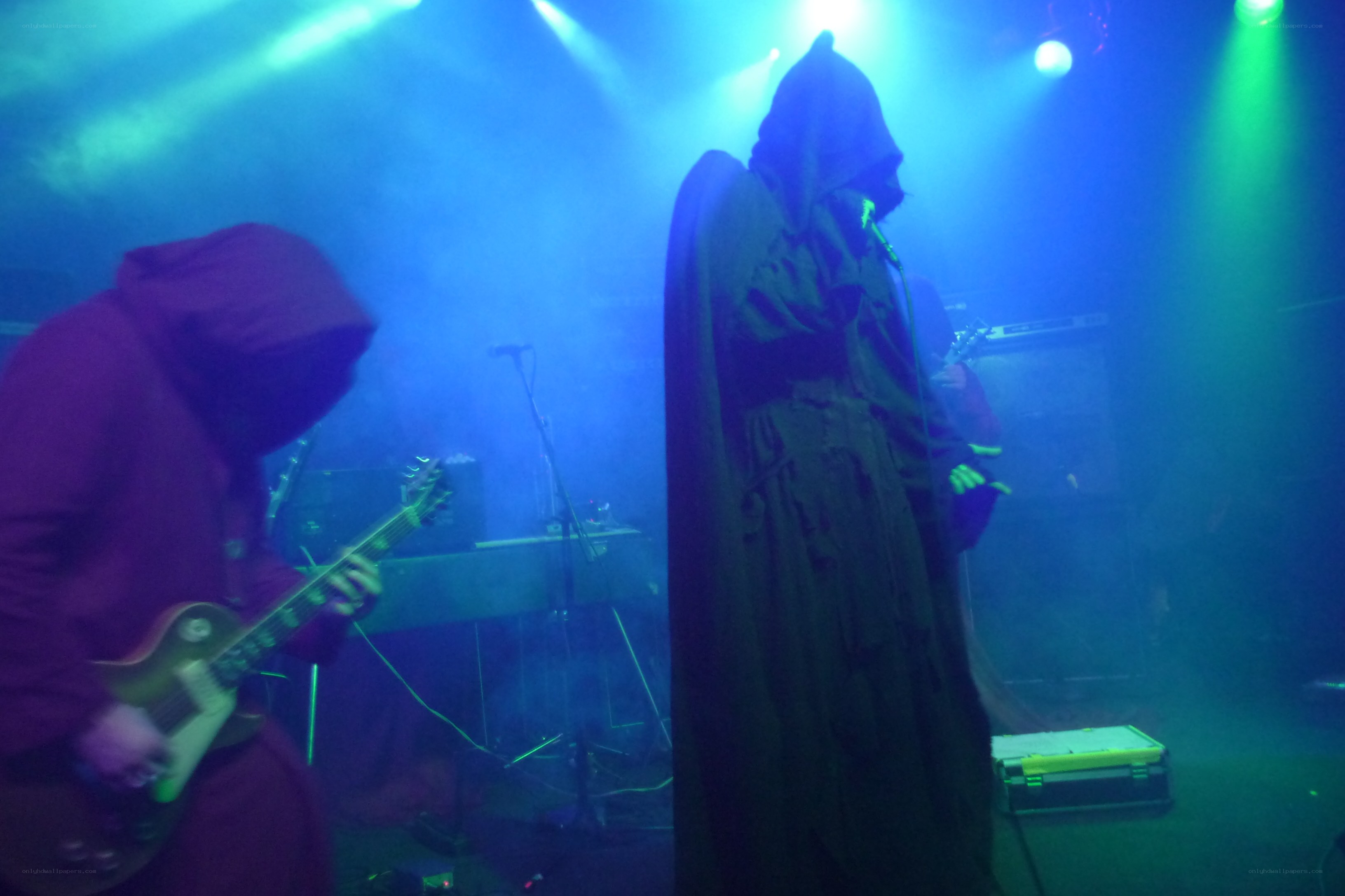 band performing on stage