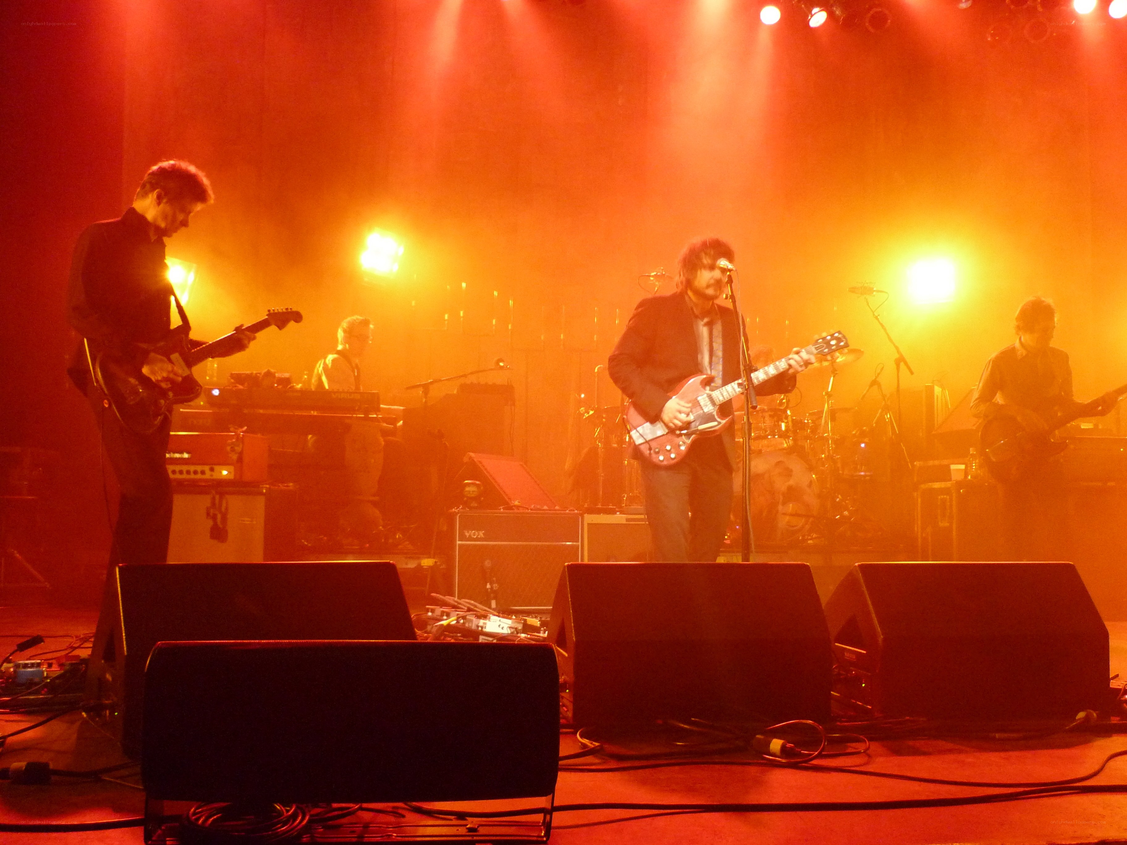 band performing on stage
