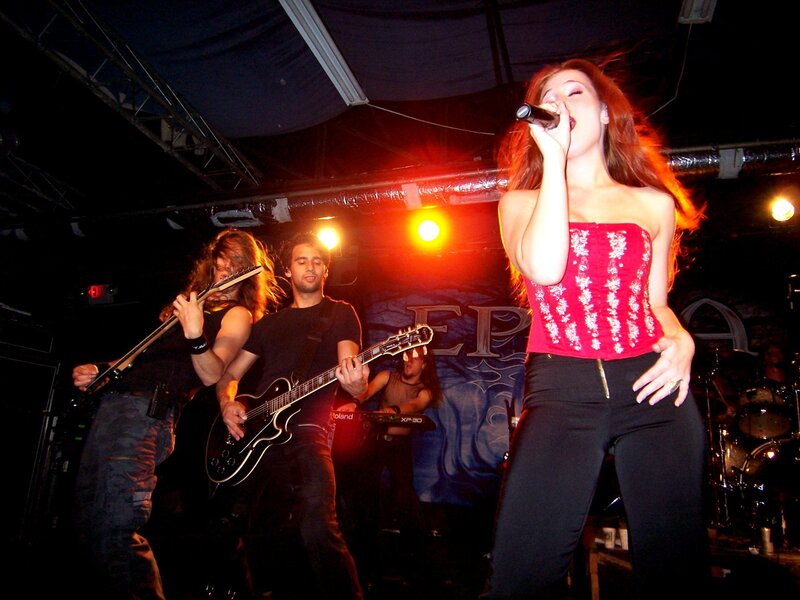 band performing on stage