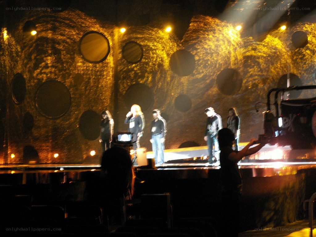 band performing on stage