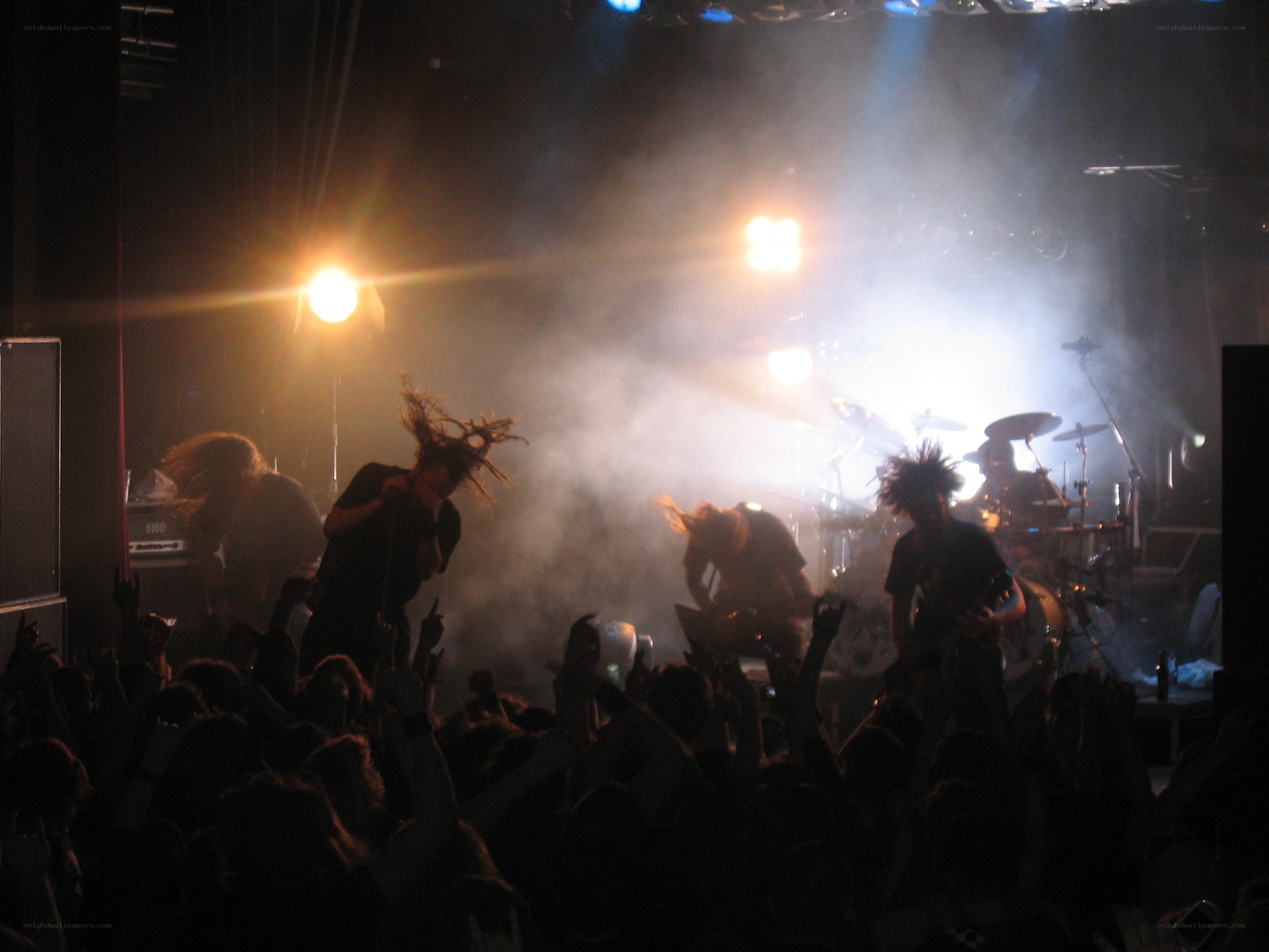 band performing on stage