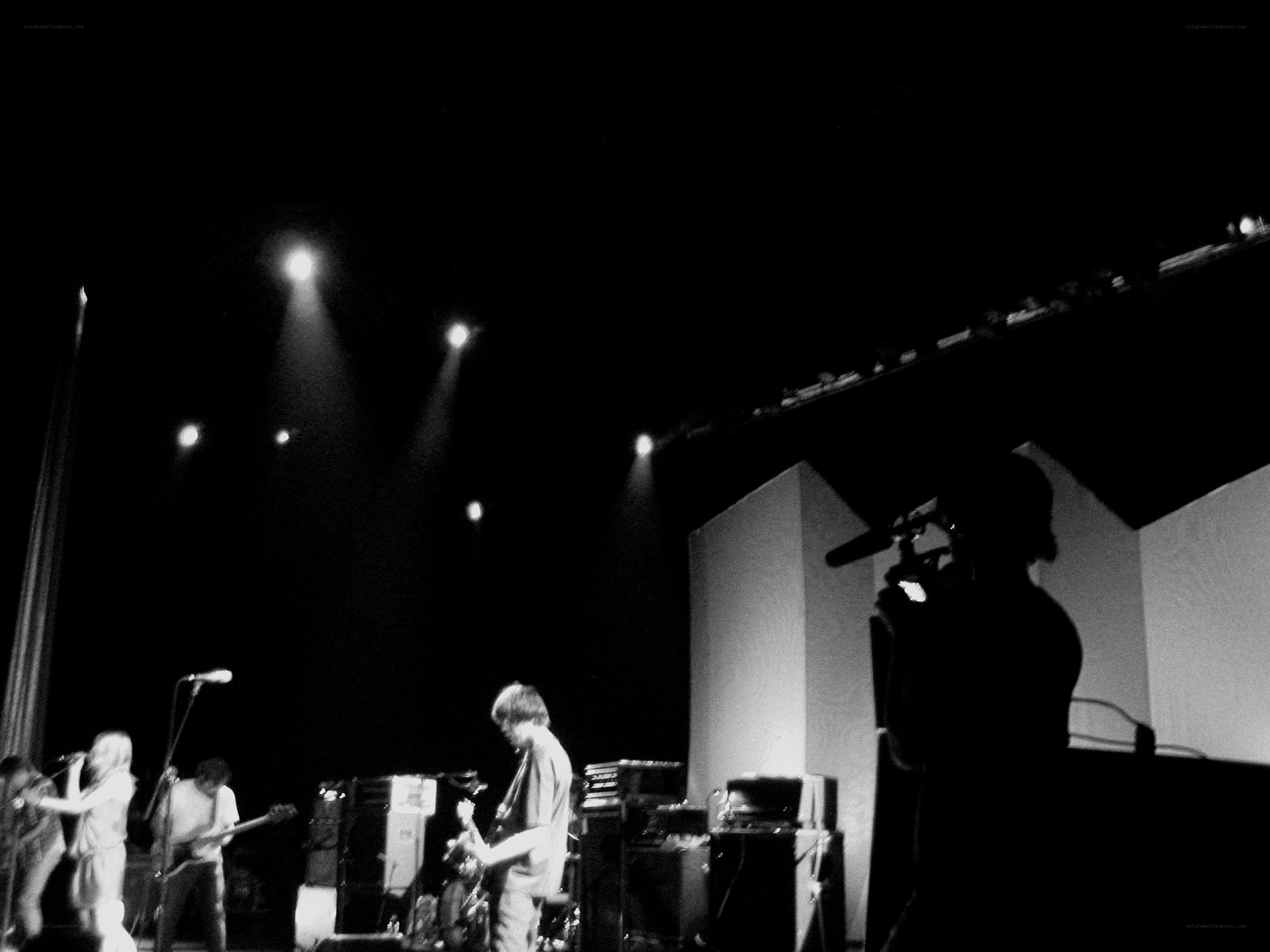 band performing on stage