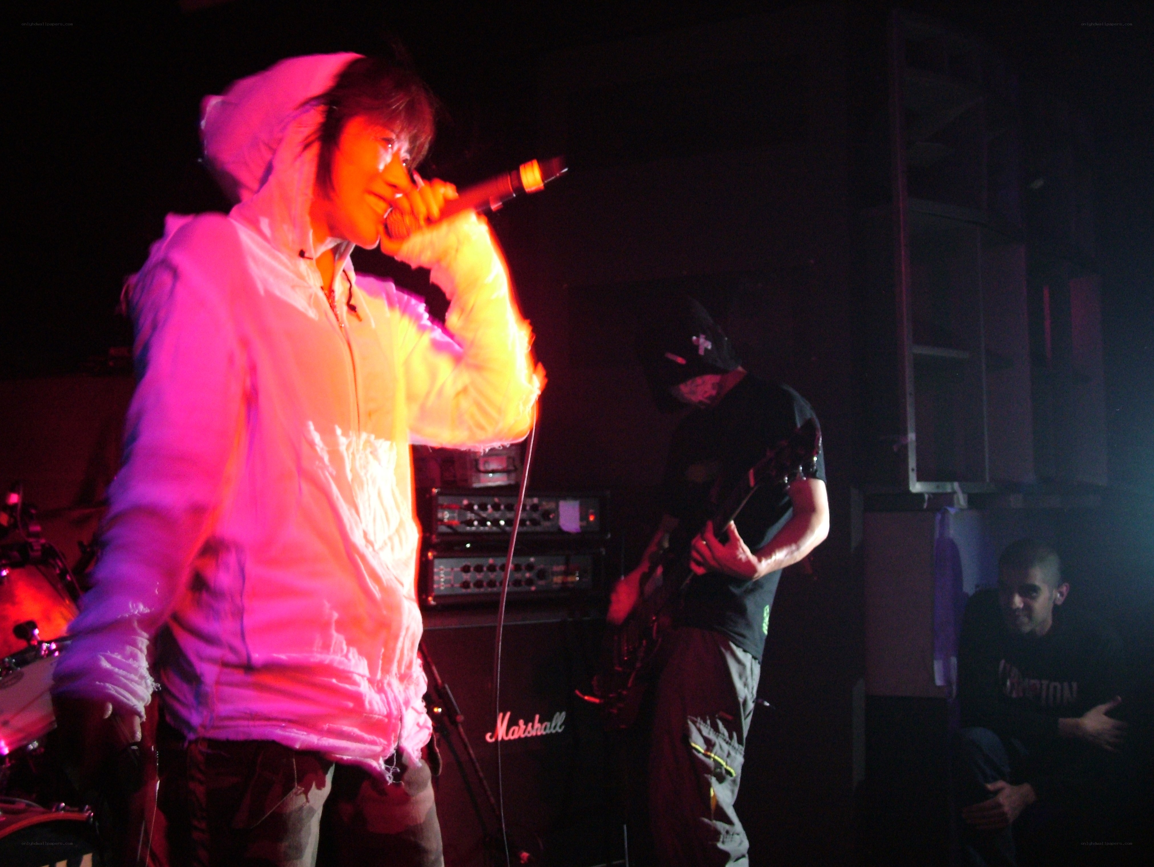 band performing on stage