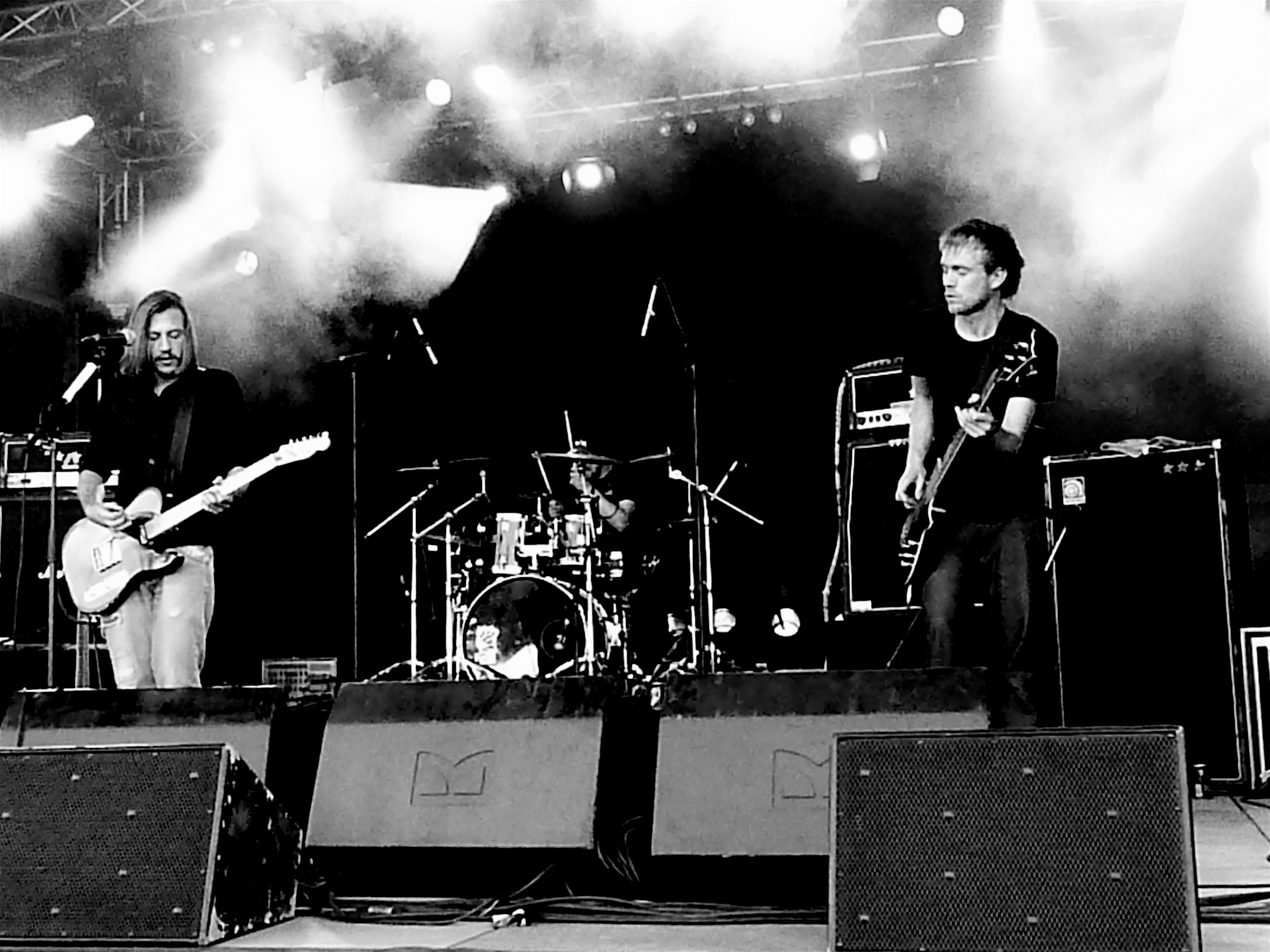 band performing on stage